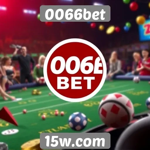 Experiência de jogos ao vivo no 0066bet